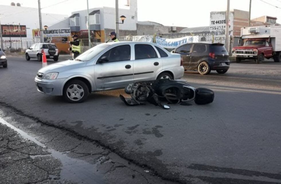 Tres accidentes de tránsito en el transcurso de la mañana