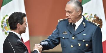 Cienfuegos llegó a México y quedará libre a la espera de ser investigado por narcotráfico. (AFP)