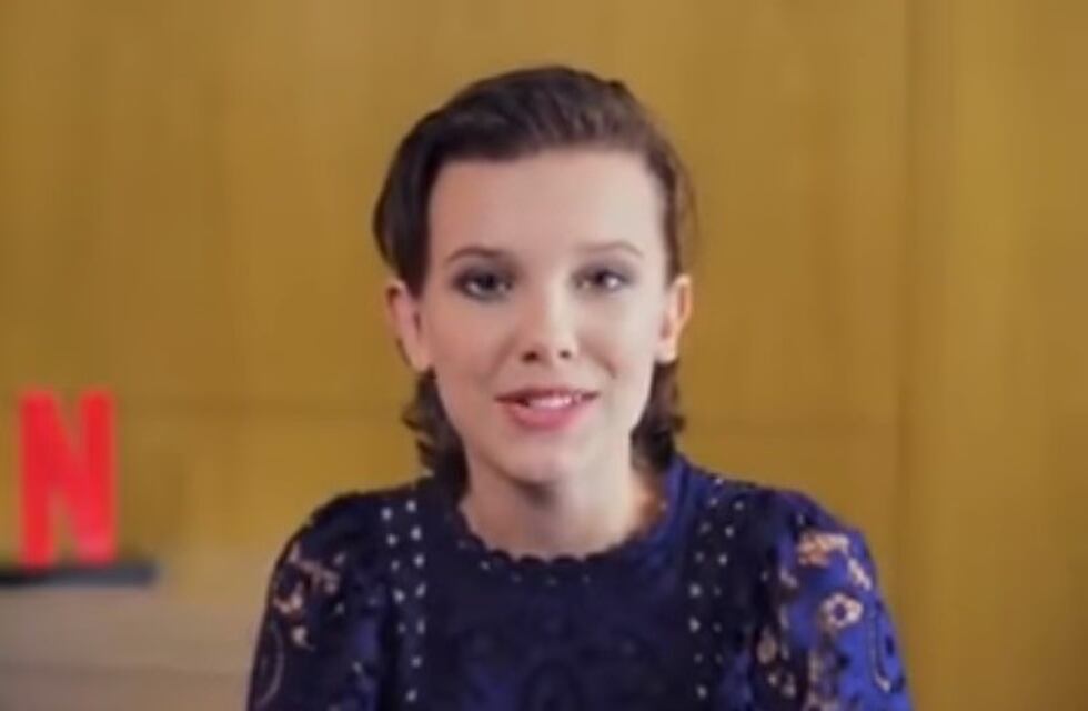 Millie Bobby Brown y un saludo especial a los vecinos del barrio de Once