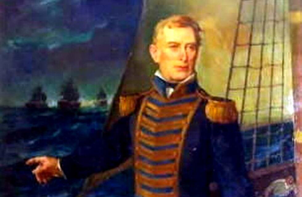 Acto por el nacimiento de Guillermo Brown, el padre de la Armada Argentina