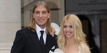 Wanda Nara y Maxi López, recién casados (Foto: archivo)