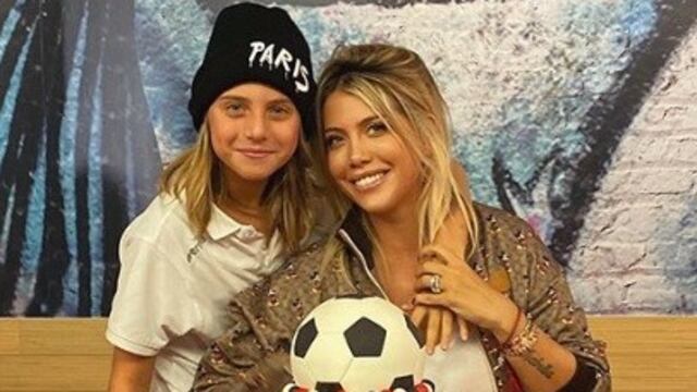 Wanda Nara y su primogénito, Valentino\u002E (Instagram)