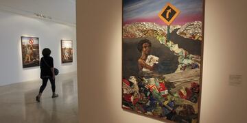 ACOMPAÑA CRÓNICA ARGENTINA ARTE BAS08\u002E BUENOS AIRES (ARGENTINA), 31/10/2014\u002E- Fotografía del pasado 20 de octubre de 2014 en la que se observa la obra \