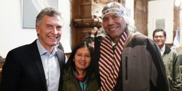 Félix Díaz se reunió con el presidente Mauricio Macri