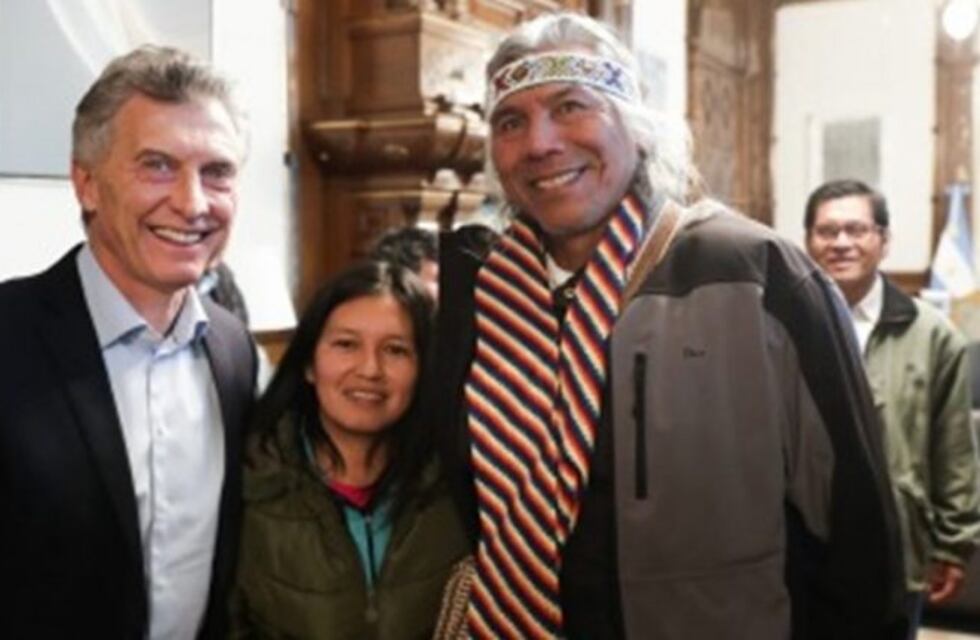 Félix Díaz se reunió con el presidente Macri y hablaron sobre la propiedad comunitaria indígena