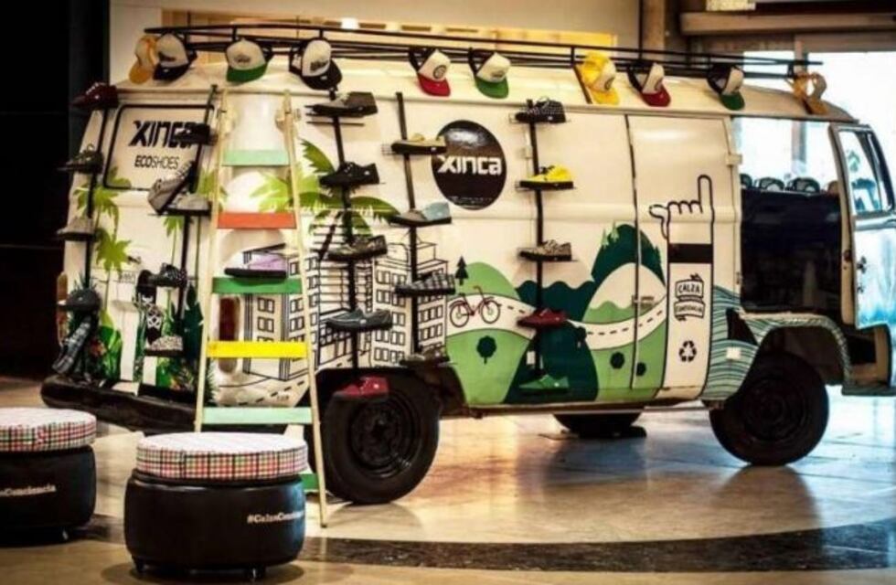 Las zapatillas mendocinas hechas con neumáticos ahora se venden en Chile