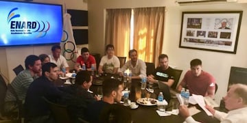 Los atletas emitieron un comunicado en conjunto\u002E (PrensaCOA)