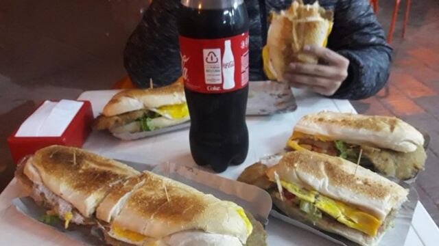 Sándwich de Milanesa en Salta