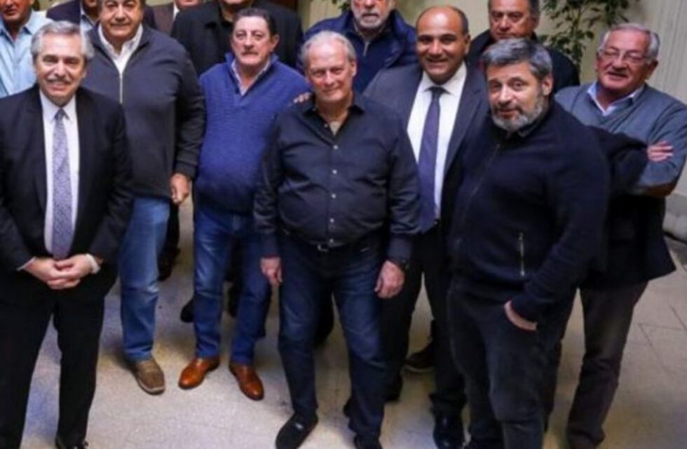 Fellner acompañó a Alberto Fernández en reunión con la CGT