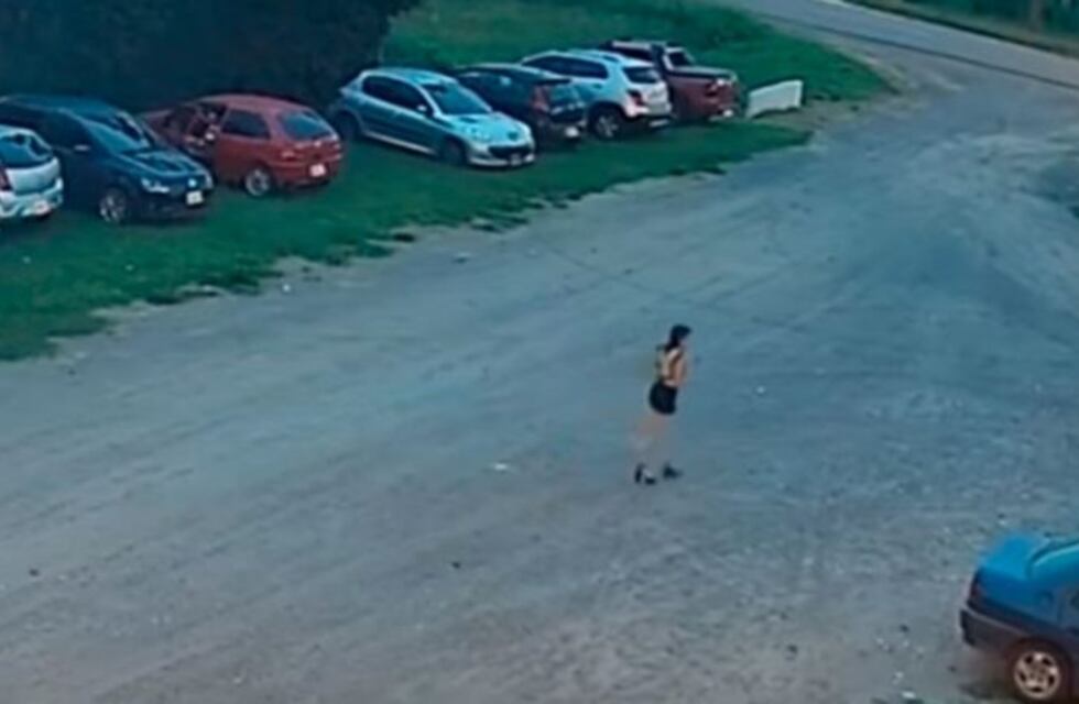 El registro en video que muestra por última vez con vida a Agustina Imvinkelried