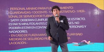 El director de Deportes de la Provincia, Hugo Flores, explicó los alcances de las nuevas medidas que flexibilización de la práctica de actividad deportiva en Jujuy\u002E