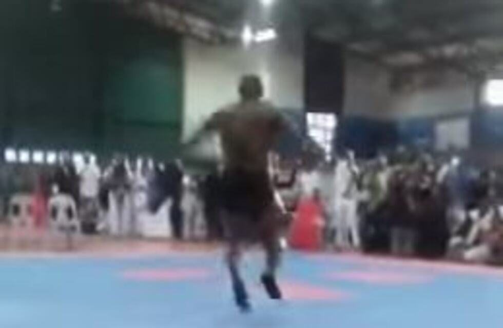 Escalofriante: un fisicoculturista murió al intentar una pirueta inoportuna