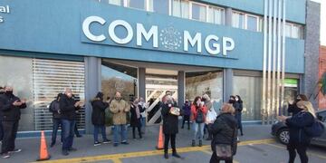 Comerciantes de galerías volvieron a reclamar por la reapertura de sus locales (Foto: El Marplatense)