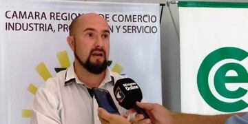 Oscar Antúnez Proeza, presidente de la Cámara de Comercio de San Pedro\u002E