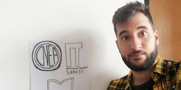 Por el coronavirus, rindió la tesis de doctorado desde su casa y aprobó con 10 (Foto: Twitter)