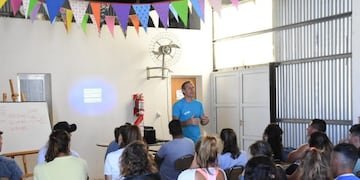 Curso de RCP para personal del área de Discapacidad (Prensa Municipalidad de Rafaela)