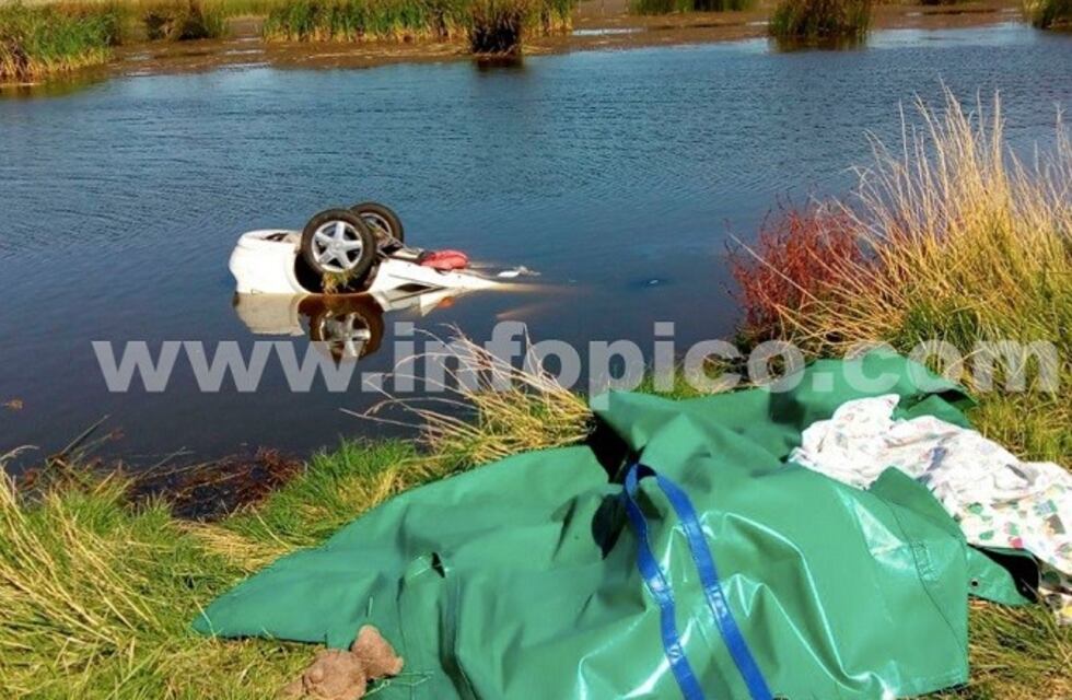 Una familia mendocina murió ahogada tras un accidente vial en La Pampa