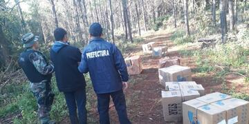 Prefectura secuestro cigarrillos en Garuapé\u002E