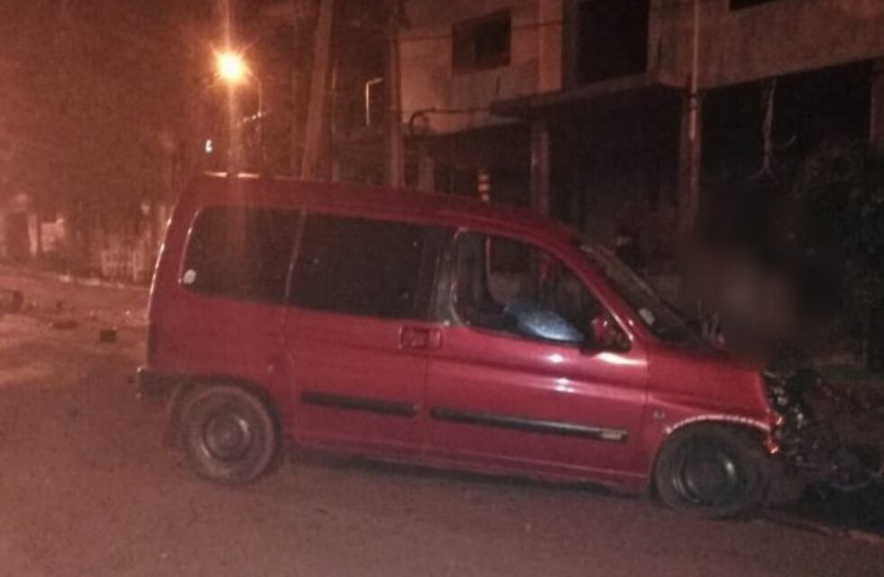 El despiste de un vehículo dejó como saldo un lesionado