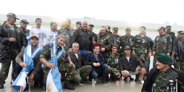 Ex combatientes de Malvinas