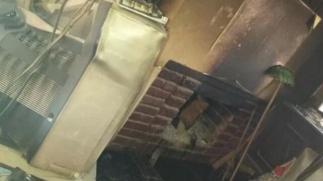 Dramáticos momentos se vivieron en la vivienda donde vive la mujer de 65 años\u002E