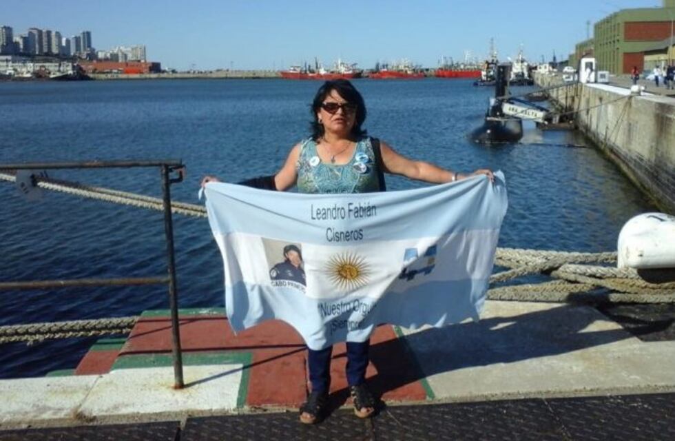 ARA San Juan: "Que vayan todos presos", dijo la madre del cabo Cisneros