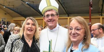 El obispo de Santa Cruz y Tierra del Fuego, Jorge García Cuerva,