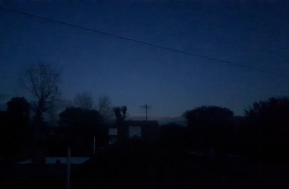 Por el apagón nacional, gran parte de Mendoza está sin luz