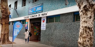El colegio Corazón de María, en Palermo.