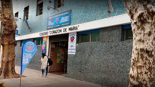 El colegio Corazón de María, en Palermo.