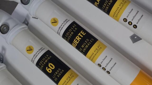 Campaña para evitar que se tiren colilla de cigarrillos en las calles de Rafaela