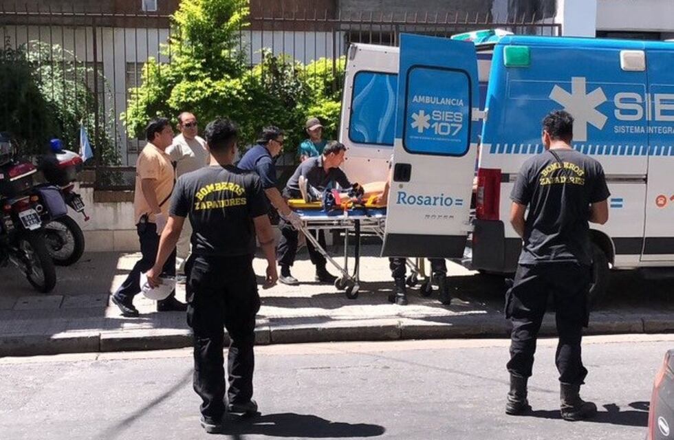 Internaron a una acróbata que cayó al vacío desde el balcón de un edificio