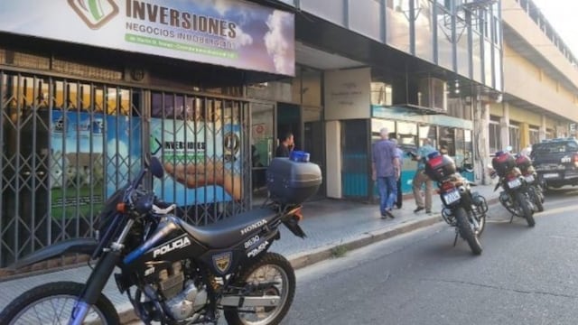 La víctima del crimen fue baleada en el local de Galería Rivadavia\u002E (@adn979fm)