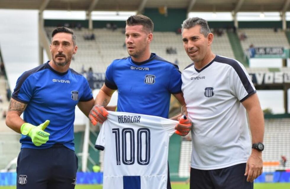 Los 100 partidos de Guido Herrera en el arco de Talleres