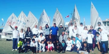Copa de las Ballenas\u002E Participación de la Escuela de Vela