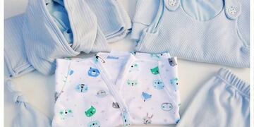 Se prepara el ajuar para el primer bebé salteño del 2020 (web)