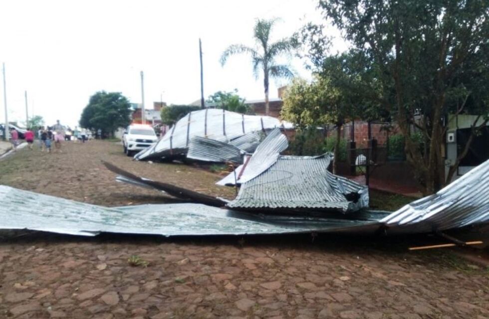 El temporal del último fin de semana arrasó con 20 viviendas en San Vicente