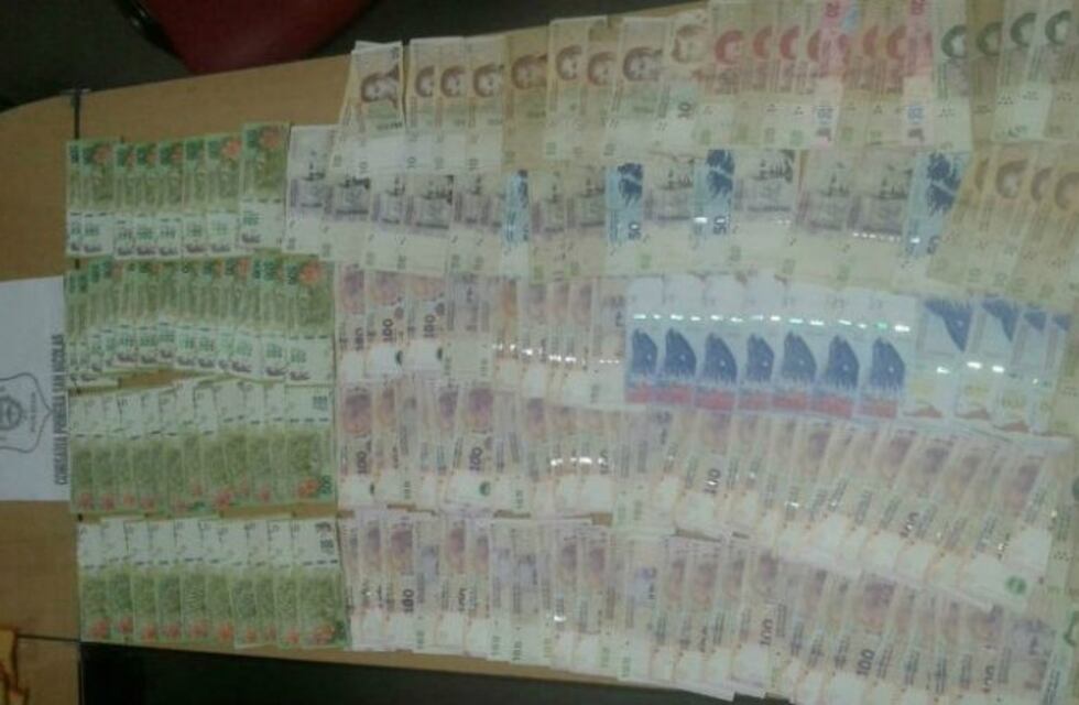 Recuperaron una abultada suma en pesos robada a vendedores de tarjetas