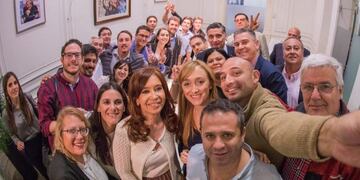 Anabel Fernández Sagasti y Cristina Kirchner