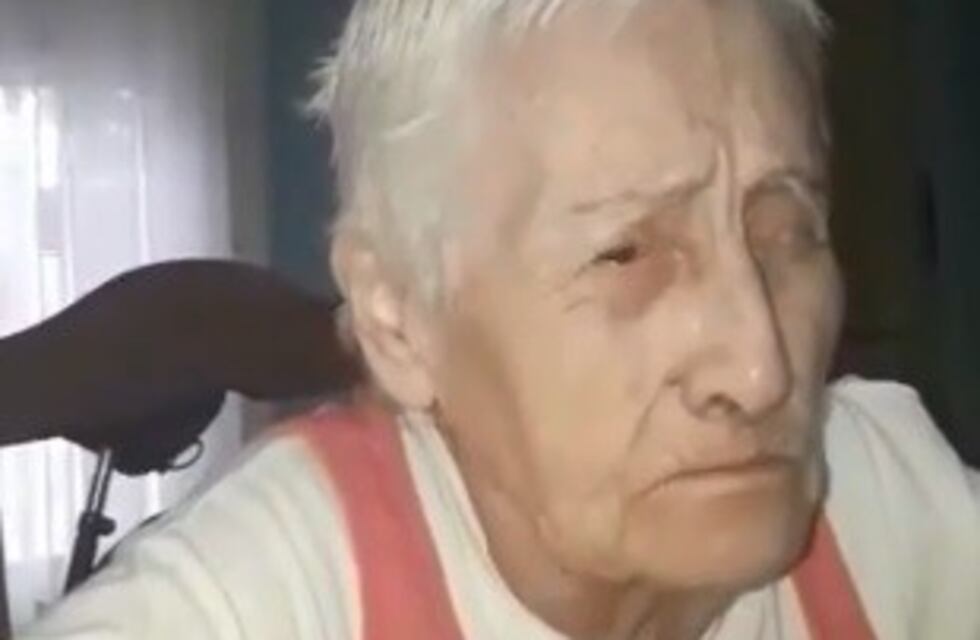 Una anciana de 85 años grabó un triste testimonio tras escaparse de un geriátrico