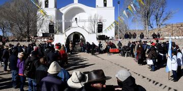 La iglesia de Casabindo, en Jujuy