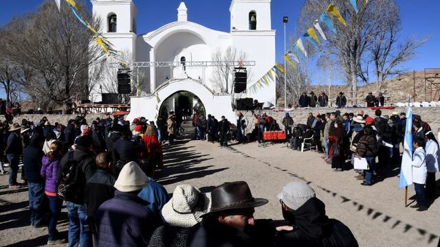 La iglesia de Casabindo, en Jujuy