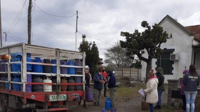 Organizan el primer “Operativo Garrafa” del año en Azul