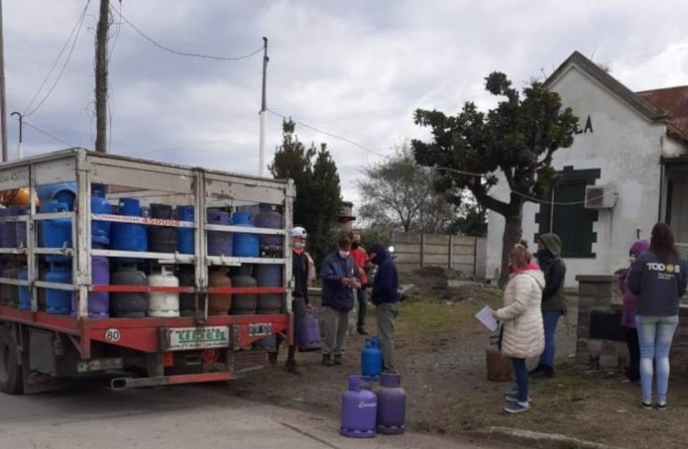 Organizan el primer “Operativo Garrafa” del año en Azul
