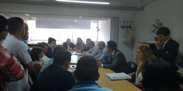 El gremio y la patronal no modificaron sus posturas\u002E (@MinTrabajoSFE)