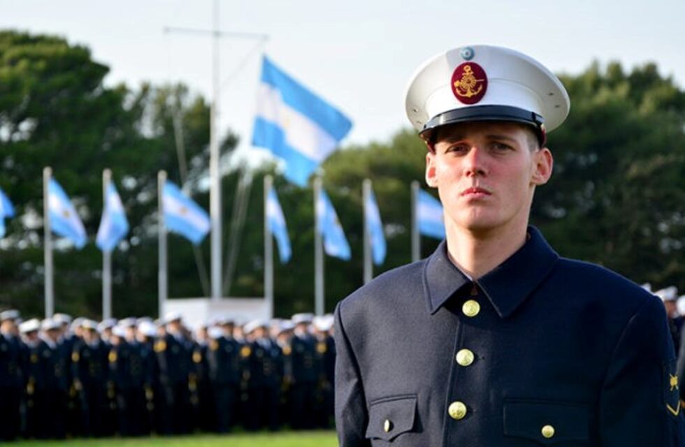Marinero de Misiones distinguido al fin del entrenamiento militar