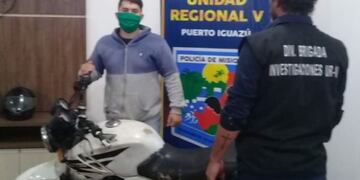 La moto fue denunciada como robada en enero del año pasado\u002E