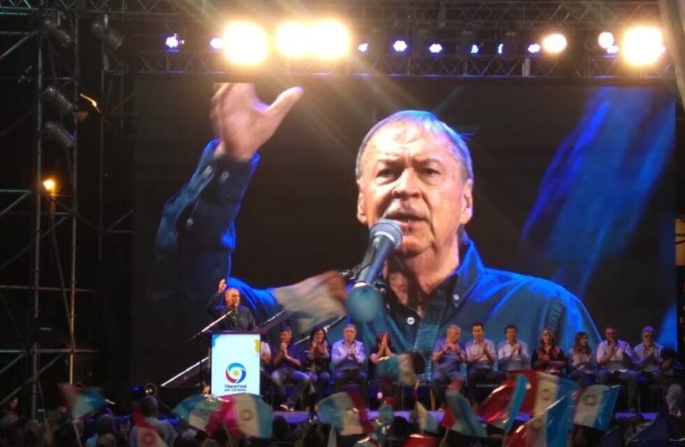 Schiaretti en cierre de campaña:"Trabajaremos codo a codo con el futuro Presidente"