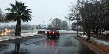 Nieva en San Rafael