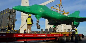 Comenzó el traslado de los aviones de combate comprados a Francia